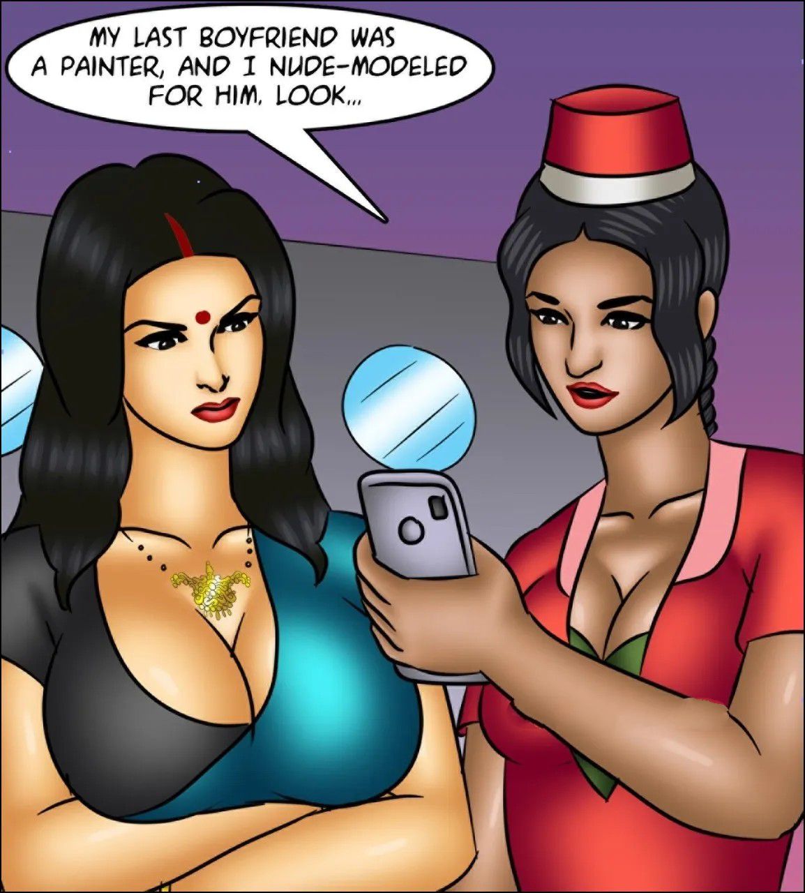 Savita Bhabhi – Episode 141- The Artist’s Muse