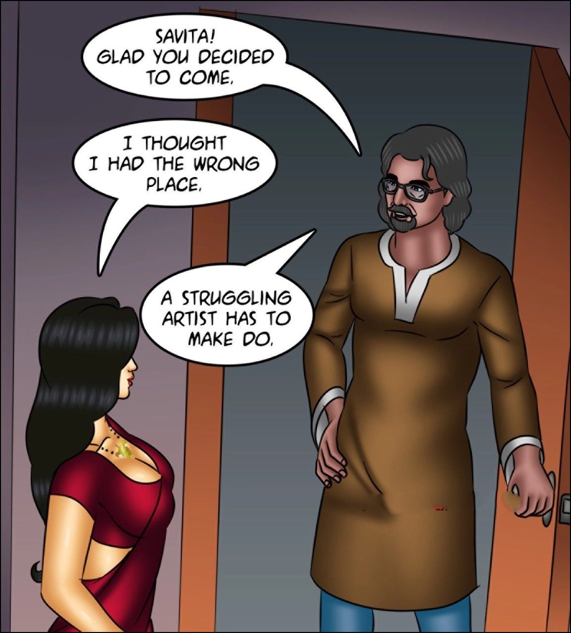 Savita Bhabhi – Episode 141- The Artist’s Muse