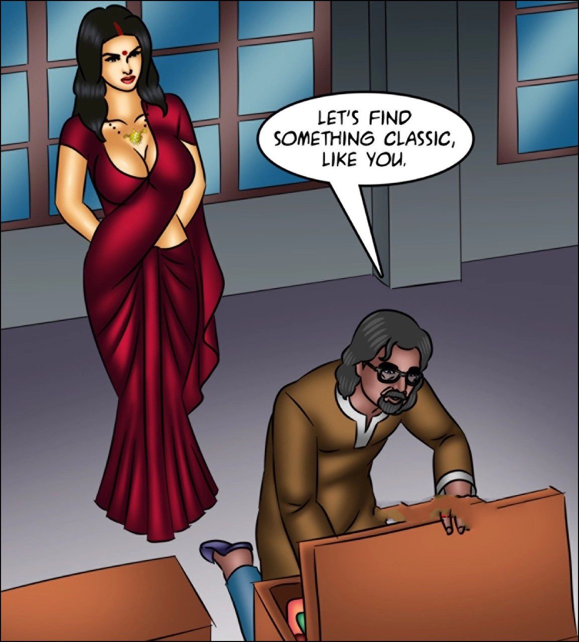 Savita Bhabhi – Episode 141- The Artist’s Muse