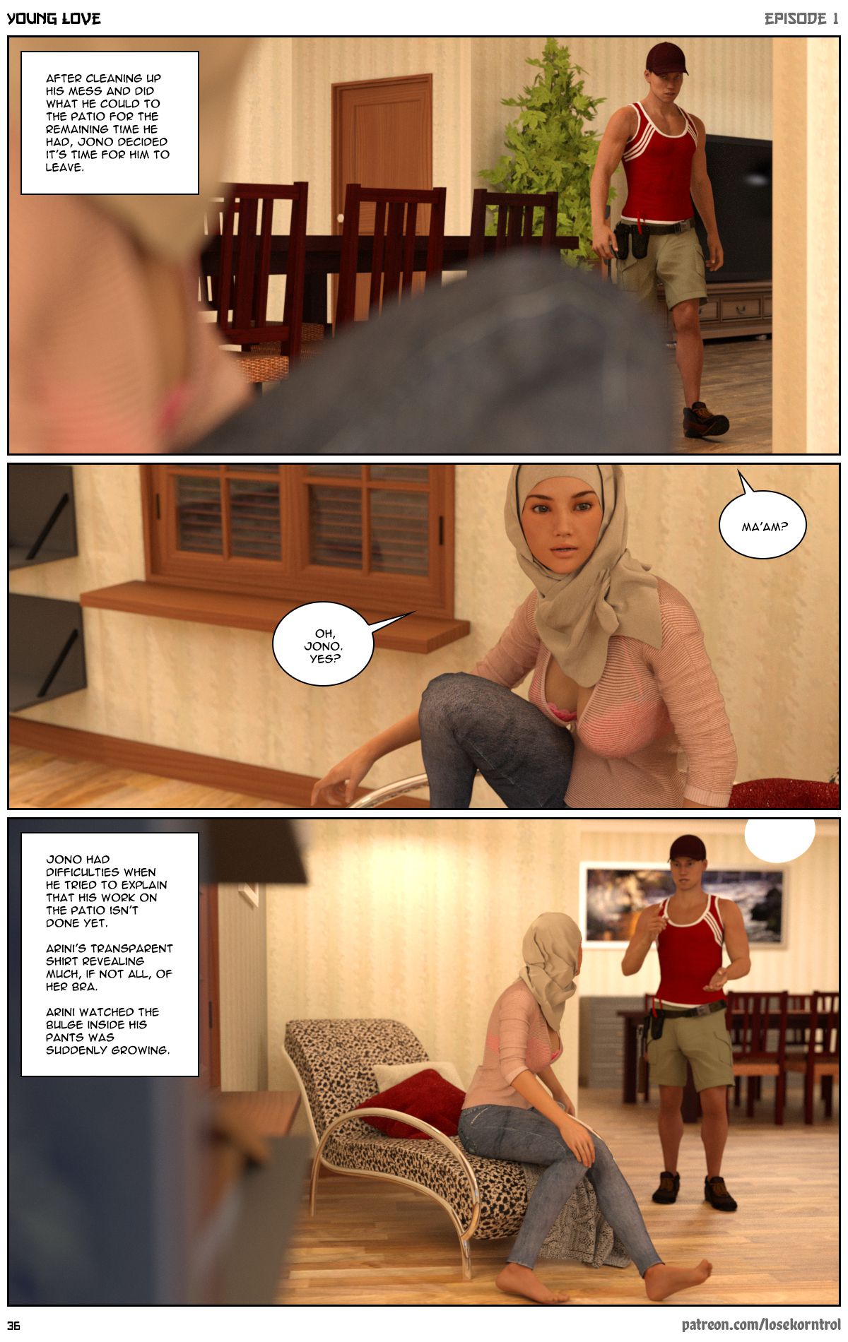 Young Love 3D Comic