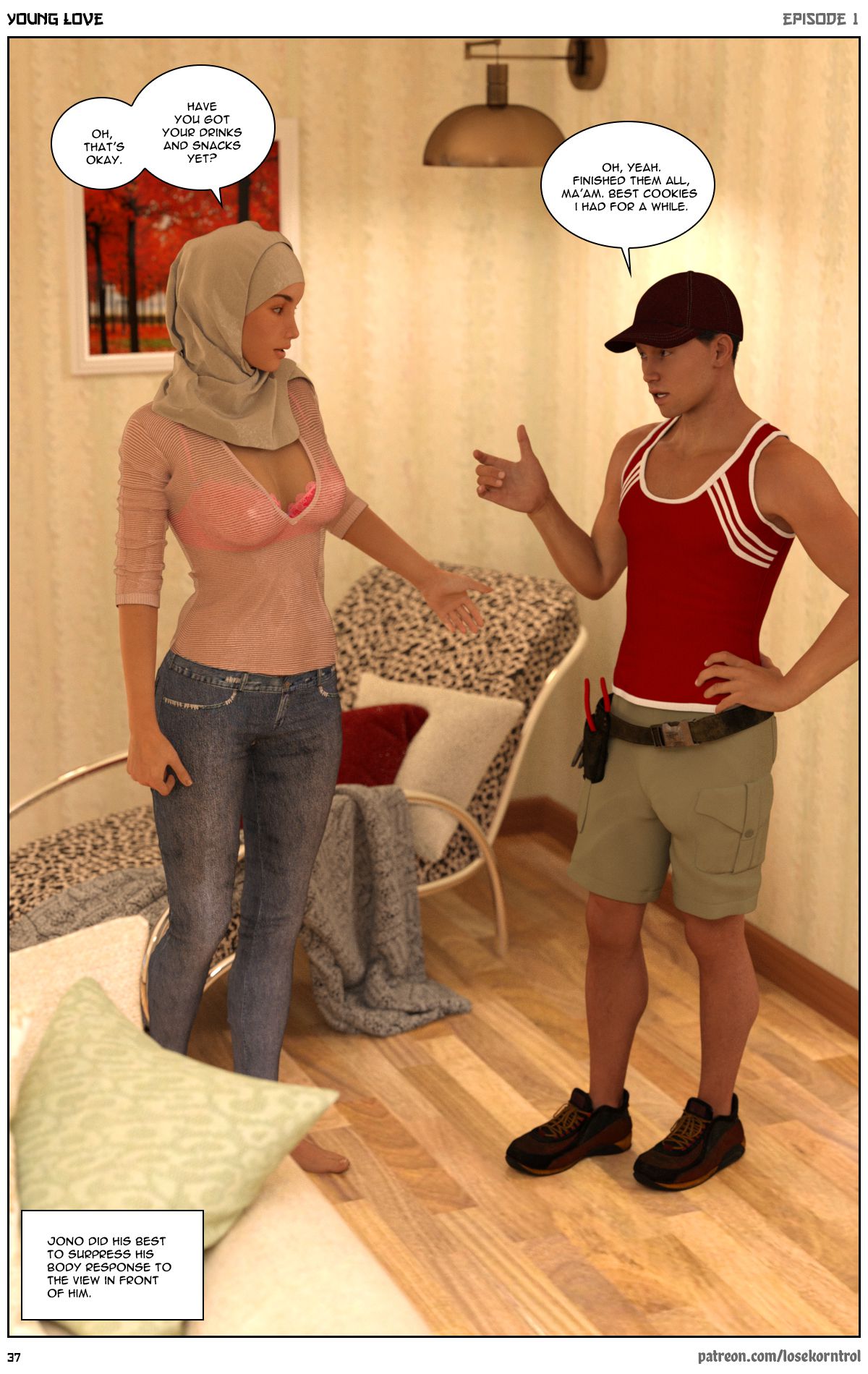 Young Love 3D Comic