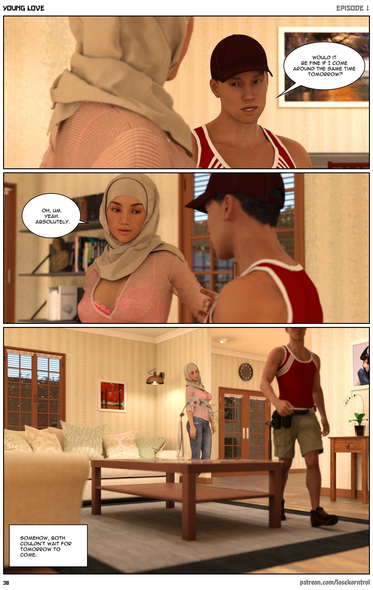 Young Love 3D Comic