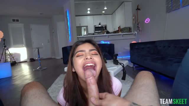 Natural Tits Gets Addicted To White Dicks